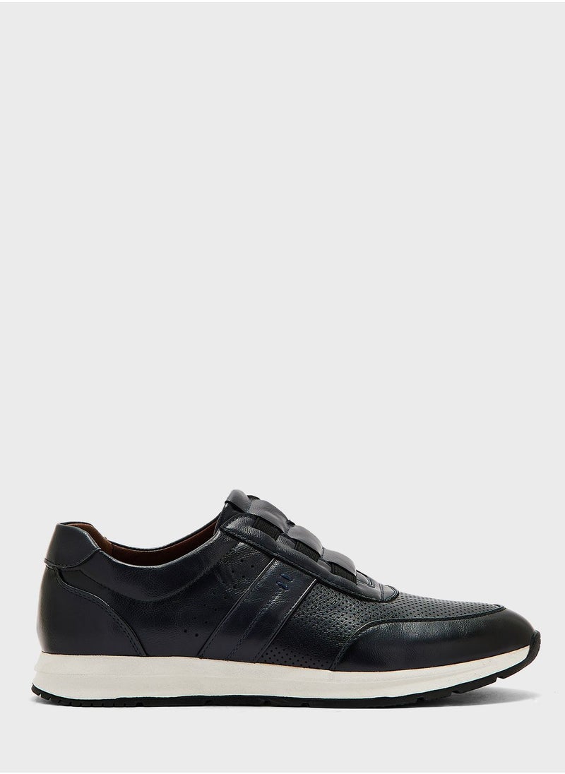 Robert Wood - Webbing Loop Highlight Casual Slip Ons - Image 1