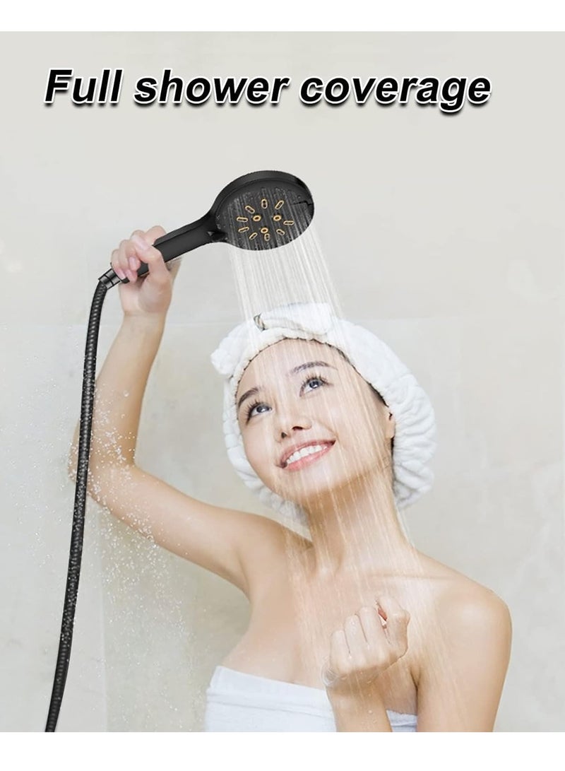 Shower Head With Handheld Shower Heads High Pressure With 6 Function Setting Shower Head Holder 59 Inch Shower Hose - Image 3