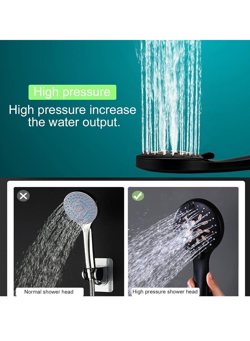 Shower Head With Handheld Shower Heads High Pressure With 6 Function Setting Shower Head Holder 59 Inch Shower Hose - Image 5