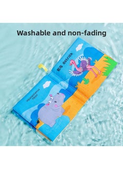 Generic Direct Selling Baby Cloth Book Baby Early Education Can Not Be Torn Bite Toy Three-dimensional Early Teaching Month Baby Book Postage-Colour:Ranch Tail [free 1 Story Book]  - Image 5