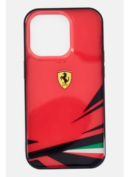 Scuderia Ferrari PC TPU Case With Double Layer Print iPhone 14 Pro, Red  - Image 4