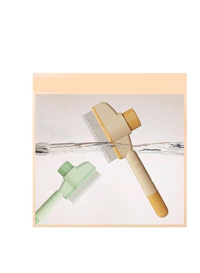 Pet Flea and Hair Removal Comb with Hair Release Button - Image 4