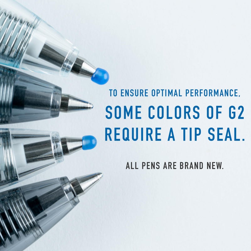 Pilot, G2 Premium Gel Roller Pens, G2 Boost Pink Pack, The Colors of Optimism, 8 Pack Pouch, Fine Point 0.7 mm, Assorted - Image 4