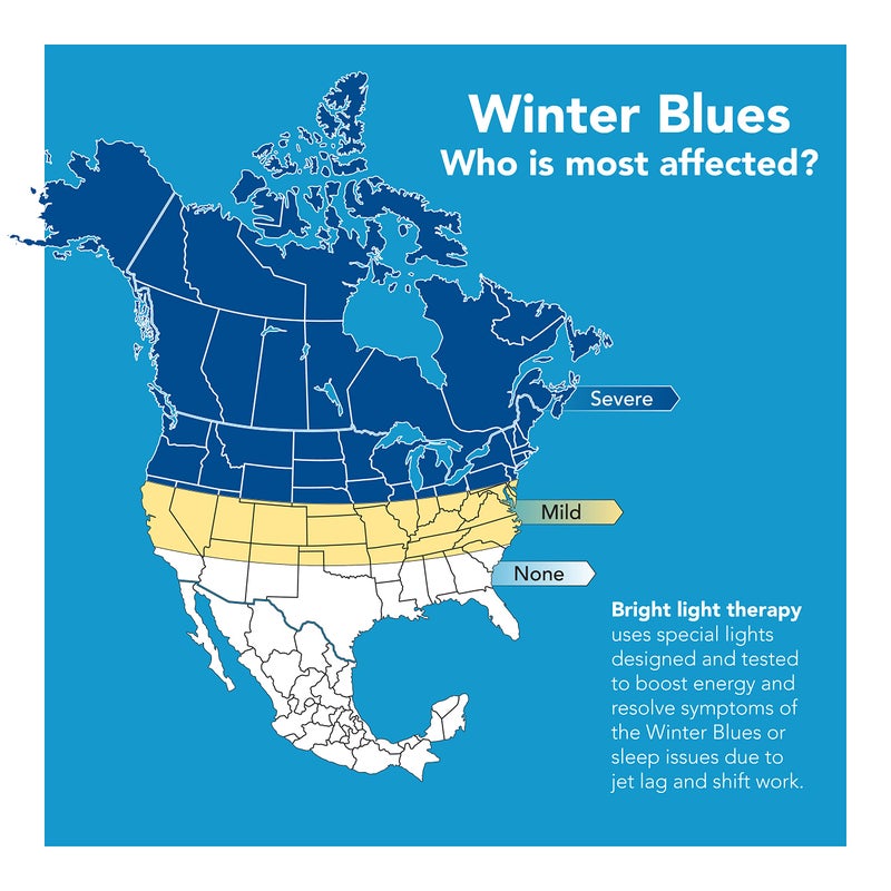 Carex Sunlite Bright Light Therapy Lamp, 10000 LUX Therapy Lamp at 10 Inches, LED Bright White Light with Adjustable Height and Brightness Levels for Mood, Portable for Travel or Small Spaces, Silver - Image 5