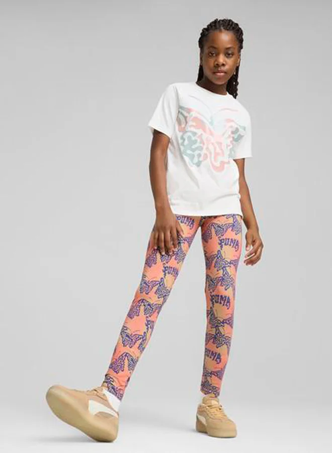 PUMA Youth Butterfly Vibe T-Shirt