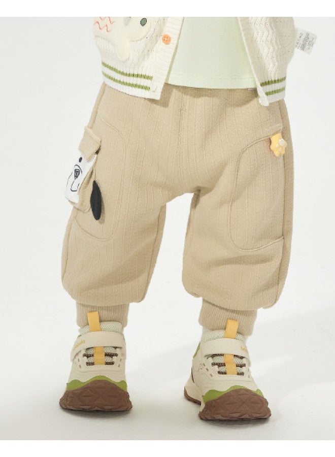 balabala Kids' Pants Boys' Sportswear 2025 New Spring Collection Casual Trousers - Image 1