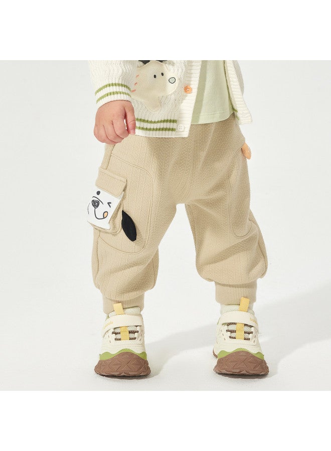 balabala Kids' Pants Boys' Sportswear 2025 New Spring Collection Casual Trousers - Image 4