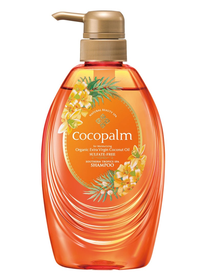 Cocopalm Shampoo Southern Tropics To Moisturize Dry Hair - 480 ml - Image 1