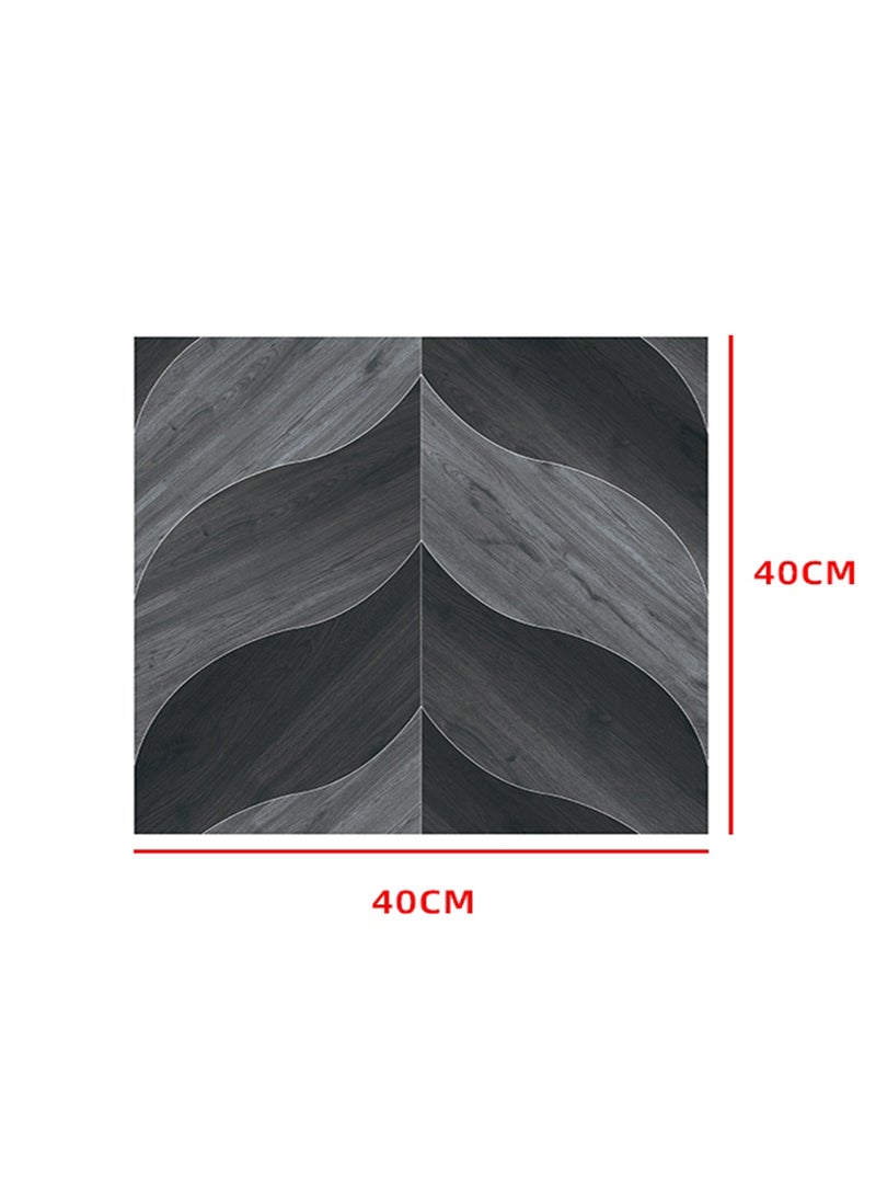شاربدو 5 قطع من ملصقات الحائط لتزيين المنزل، لوحات حائط ثلاثية الأبعاد ذاتية اللصق، ملصق أرضيات من مادة PVC متعدد الألوان 40 × 40 سم - Image 5