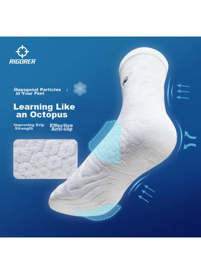 RIGORER  Zhunzhe Adult Professional Octopus Long Basketball Socks, Durable Shock-absorbing Outdoor Sports Socks - Image 5