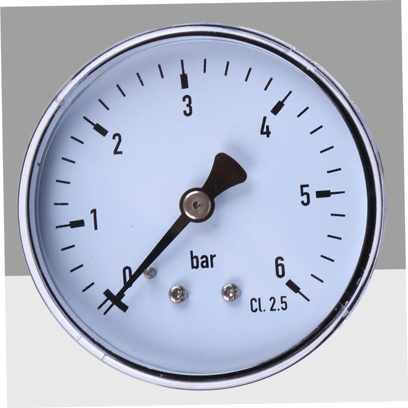 Mini Size Metal Case High Precision Air Pressure Gauge 0 6 Bar For Compressed Air - Image 5