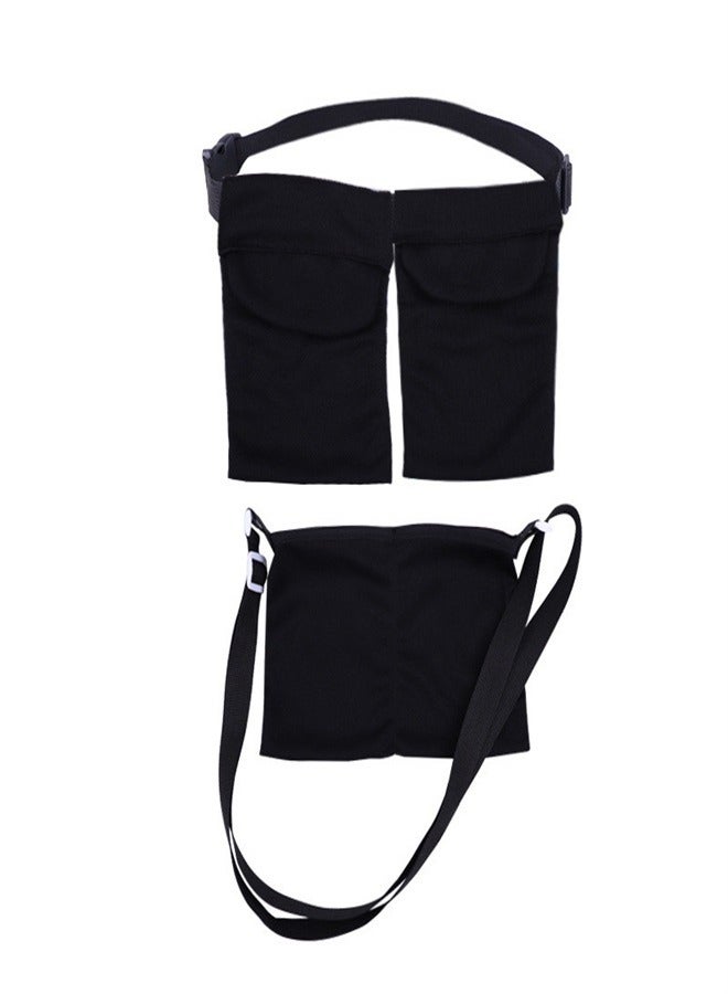 Adjustable Mastectomy Drain Drainage Pouch with Shower Bag Mastectomy Drain Holder Post Mastectomy Aprons Mastectomy Recovery Supplies for Chest Reduction Augmentation Patient Care Kit - Image 2