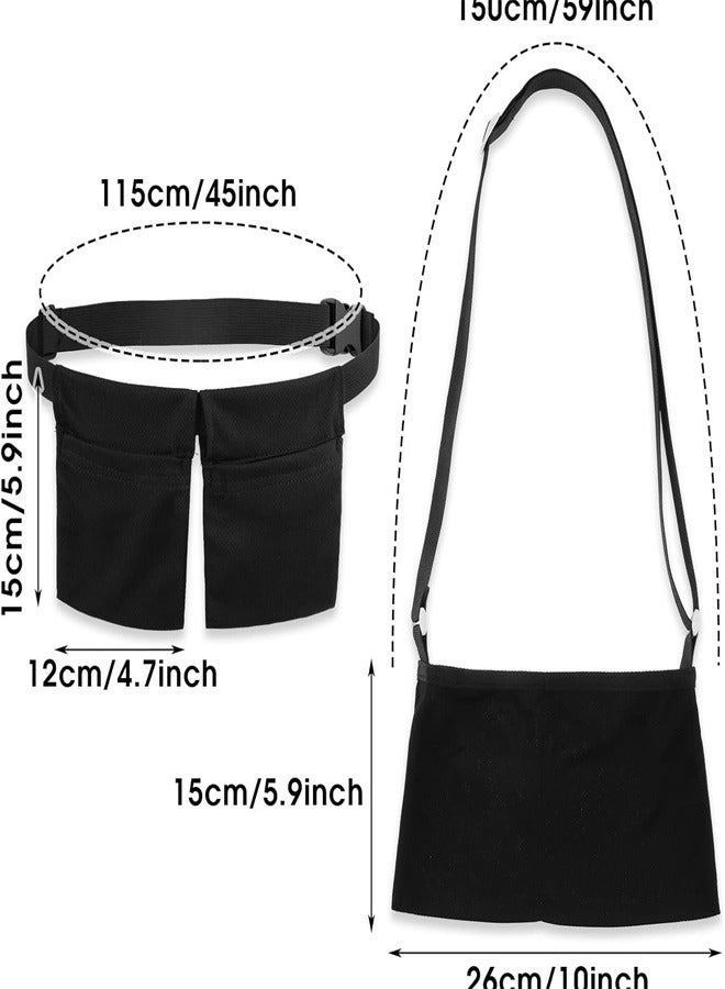 Adjustable Mastectomy Drain Drainage Pouch with Shower Bag Mastectomy Drain Holder Post Mastectomy Aprons Mastectomy Recovery Supplies for Chest Reduction Augmentation Patient Care Kit - Image 3