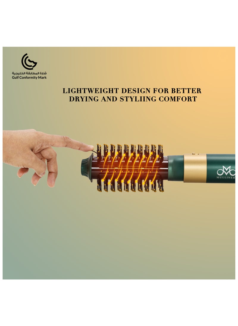 MULLINER MULLINER 4 in 1 Multi Functional Hair Styling- Advanced Power Hair Styling-Hair Dryer Brush Curling ML-5015  - Image 4