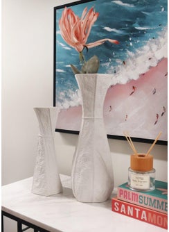 Licia Ceramic Vase White 17X15X45 cm - pzsku/Z344DD9287F4CF0B0327CZ/45/_/1739434382/93040ea9-ebb9-48bc-a7ce-aa6dfce8948a