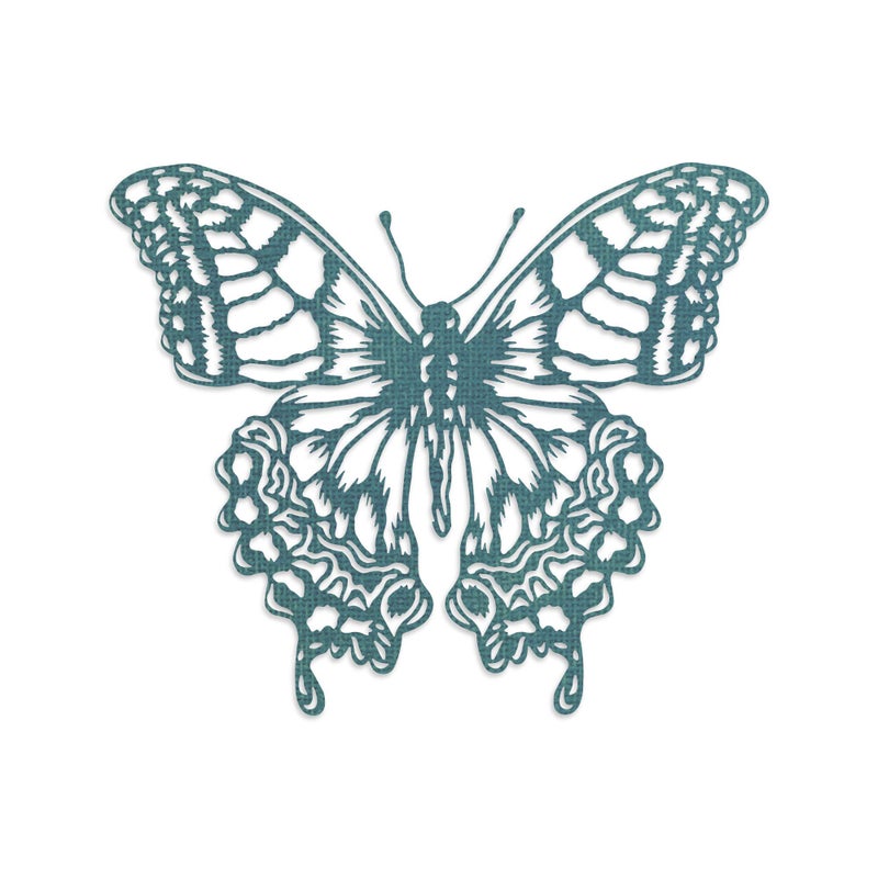 Sizzix Thinlits Die 665201 Perspective Butterfly by Tim Holtz Multicolor