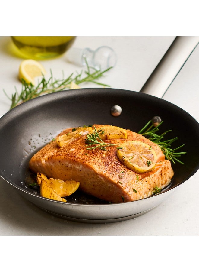 TRAMONTINA Tramontina 8-Inch Non Stick Small Frying Pan, Tri-Ply Base Stainless Steel Skillet with Reinforced Nonstick Coating, Dishwasher and Oven Safe  - Image 2