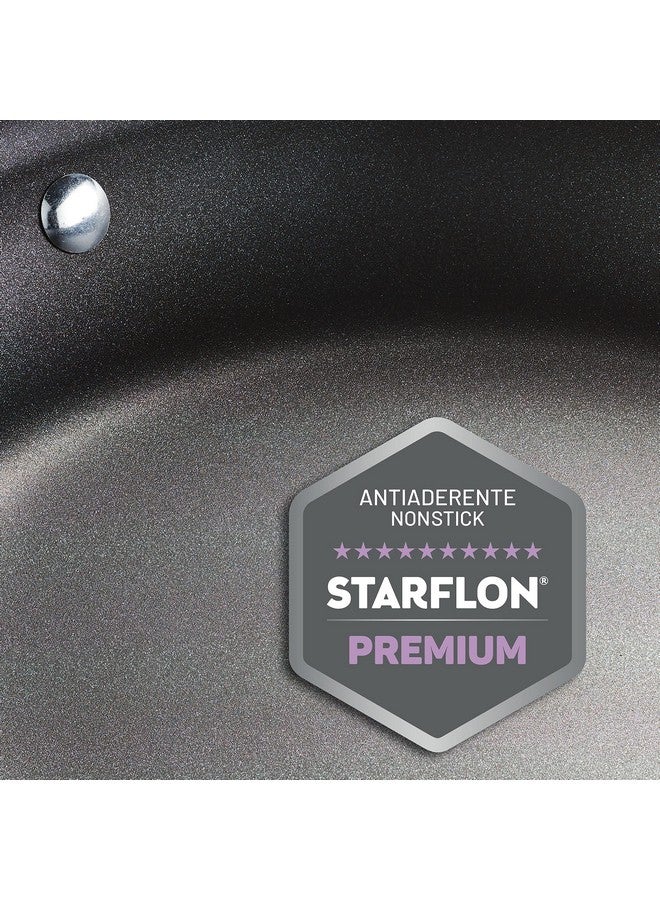TRAMONTINA Tramontina 8-Inch Non Stick Small Frying Pan, Tri-Ply Base Stainless Steel Skillet with Reinforced Nonstick Coating, Dishwasher and Oven Safe  - Image 4