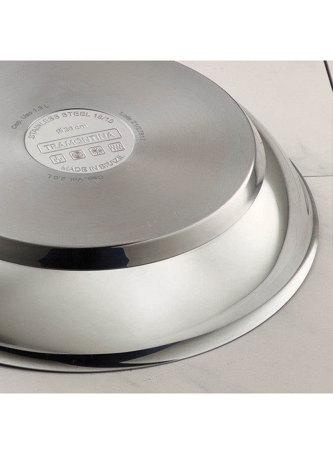 TRAMONTINA Tramontina 8-Inch Non Stick Small Frying Pan, Tri-Ply Base Stainless Steel Skillet with Reinforced Nonstick Coating, Dishwasher and Oven Safe  - Image 5