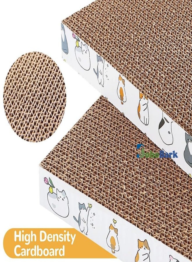 BohoBark Scratch Board s-Type Kitten Corrugated Scratcher Bed Mat Claws Care Interactive Toy Cat Claw Pad_019 - Image 3