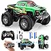 DEERC BG028 Amphibious RC Monster TruckBoat IPX7 Waterproof Remote Control Car WGesture Sensing Control 24GHz 4WD RC Car W 360RotationFlowing Light40mins Play RC Truck Toys for Kids Boys - Image 2