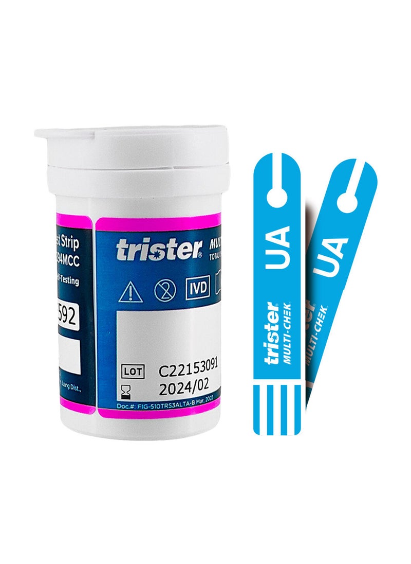 trister Multi-Chek Uric Acid 25 Test Strips  - Image 1