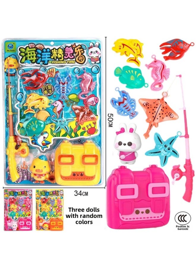 Children's Simulation Cute Rabbit Medical Care Small Experts Doctors Play Home Suit Small Clinic Play Home Medical Tools Toys-Color:54694 Hanging Plate [playhouse Special Barbecue] Random Color 539-58  - Image 4
