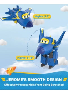 5" Transforming Jerome Airplane Toys, Safe And Durable Vehicle Action Figure, Plane To Robot, Transformer Toys For 3+ Years Old Boys And Girls, Preschool Kids Birthday Gift, Blue - pzsku/Z344E42BC363B436596DEZ/45/_/1680819621/47cc948b-cb3a-4c61-9e3b-adc25de5b56e