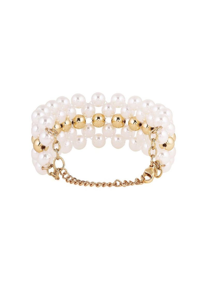 Priyaasi Pearls-Beaded Wraparound Bracelet  - Image 4