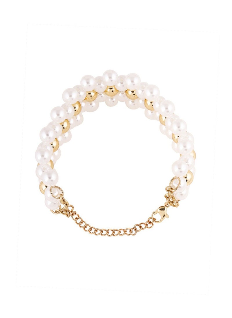 Priyaasi Pearls-Beaded Wraparound Bracelet  - Image 3