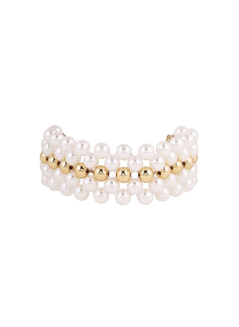 Priyaasi Pearls-Beaded Wraparound Bracelet  - Image 2