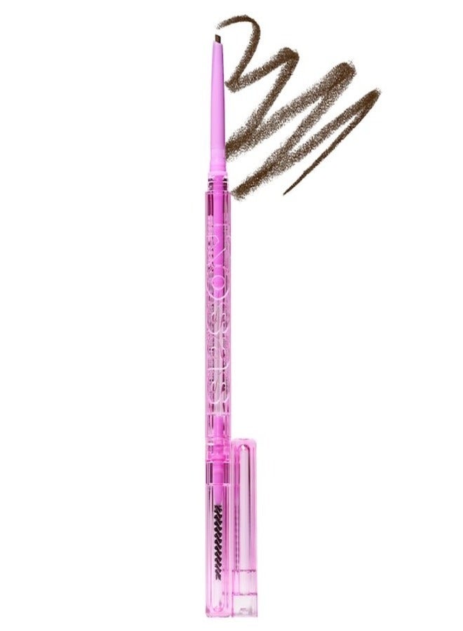 Kosas Brow Pop Dual-Action Filling & Shaping Eyebrow Pencil - Medium Brown - Neutral Medium Brown 0.08g - Image 1