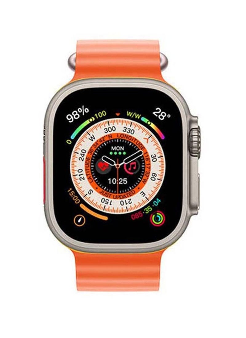 FEND - Fend Smart Watch Ultra With Two Set Strap and Genuine Leather Wallet Combo for Men's - Image 1