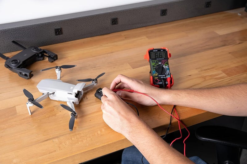 INNOVA 3320 Auto-Ranging Digital Multimeter in Red & Black - Image 5