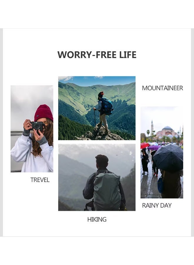 Eva Unisex Adult Raincoat For Hiking Non Disposable Thickened Outdoor Travel Product Climbing Waterproof Rain Gear Universal 02 Pieces - Image 3