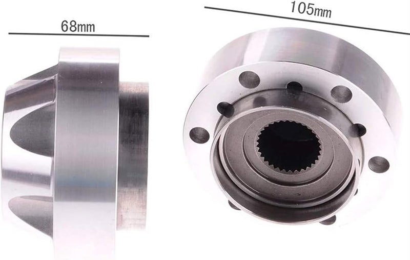 Wivplex Manual Aluminum Alloy Free Wheel Locking Hubs - Image 2
