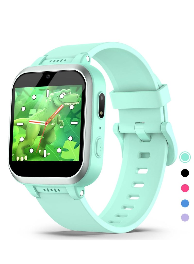 EVEREEN Kids Smart Watch Girls, Gifts For 3-10 Year Old Girls Dual Camera Touchscreen Smart Watch For Kids With Music Player, Educational Toys Toddles Birthday Gift For Girls Ages 6 7 8 - Image 1