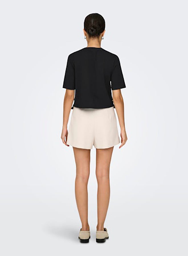 ONLY Womens Filippa Life Shortsleeve Tassel Top Juniors - Image 4