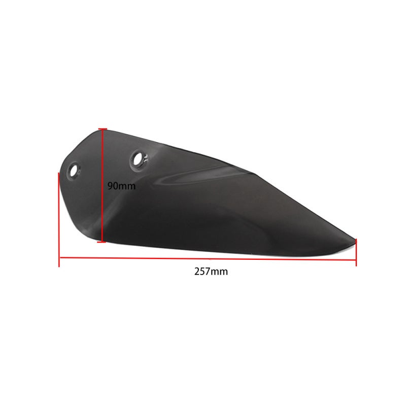 Motorcycle Side Windshield Compatible With R1200GS R1250GS ADV 2014-2022 - Scratch Resistant ABS Windscreen for Comfortable Riding - Image 5