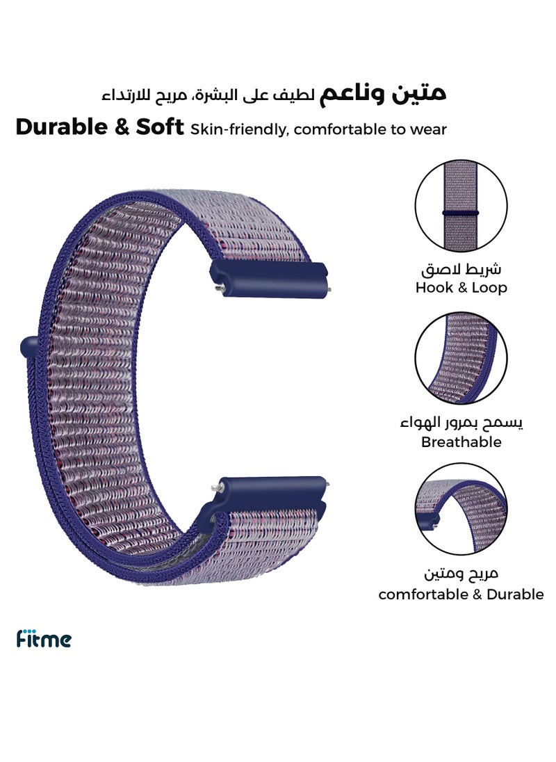 FITME Nylon loop Replacement Band For 20mm Watches  - Image 2