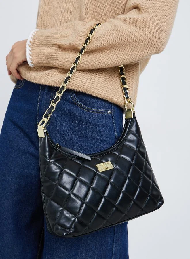 Styli Styli Chain Strap Quilted Shoulder Bag