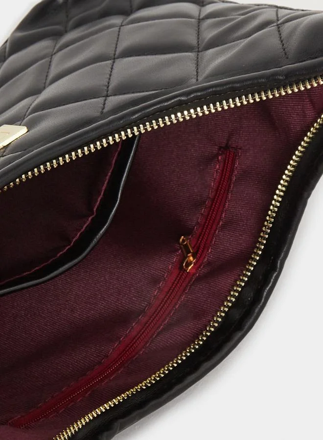 Styli Styli Chain Strap Quilted Shoulder Bag