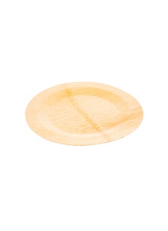 Restaurantware Restaurantware-10.8 Inch Bamboo Leaf Plates, 100 Disposable Bamboo Plates - Sustainable, heavy-duty, Bamboo Round Dinner Plates, For Parties, Wedding Banquets Or Catered Events  - Image 1