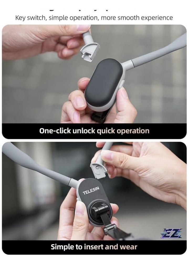 ELTRAZONE MNM-001 Neck Phone Holder with Quick Release, Multi-Angle Adjustable - Compatible with Android Smartphones (15141312)  - Image 3