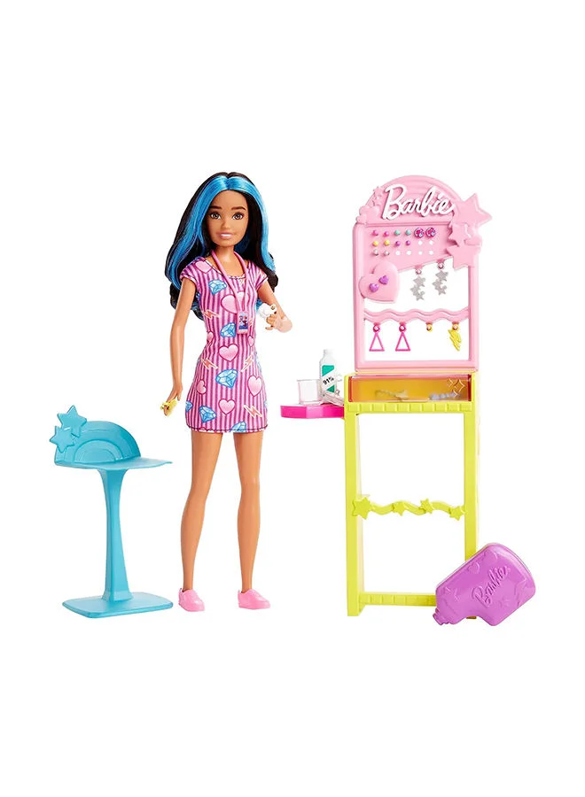 باربي Barbie® Skipper™ First Jobs - مجموعة لعب ثقب الأذن