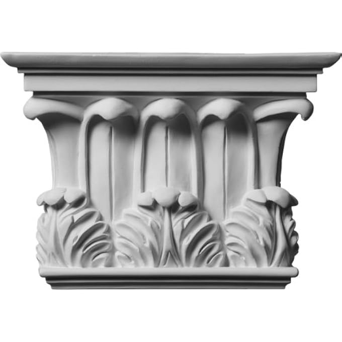 CAP11X08X03TW CAPITAL, 10 3/4"W X 7 5/8"H, FACTORY PRIMED WHITE - Image 1