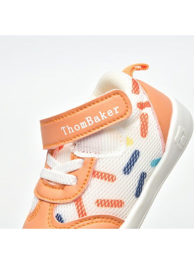 ThomBaker Tuomubeike Baby Walking Shoes, Autumn Style, Non-slip Breathable Mesh, Toddler Shoes, Functional Shoes For Boys And Girls, Beige With Five Colors, Size 16 - Image 2