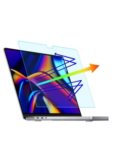 Generic واقي شاشة مضاد للضوء الأزرق لجهاز MacBook Air مقاس 13 بوصة (2018 2019 2020 M1) وMacBook Pro مقاس 13 بوصة (M2 M1 2016-2022) مقاس 13.3 بوصة من Laotop 16:10 واقي للعين مضاد للتوهج  - Image 2
