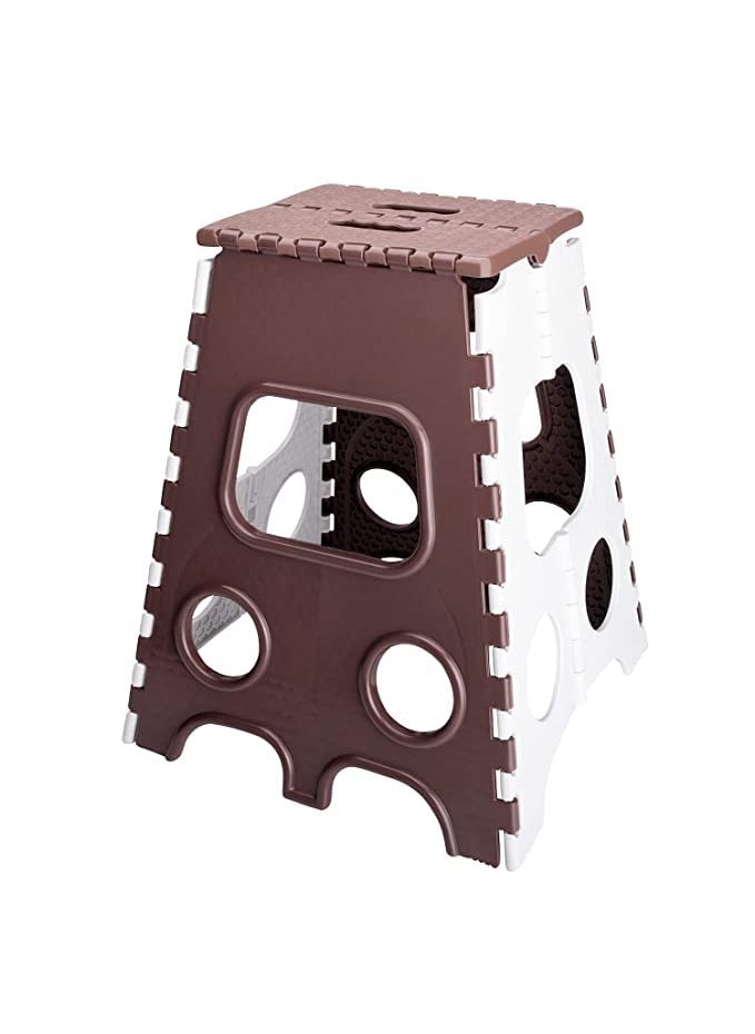 Portible Portible 20 Inches Super Strong Folding Step Stool for Adults and Kids Kitchen Stepping Stools Garden Non Slip 20 Height Holds Up to 150 Kg Multi Color  - Image 4