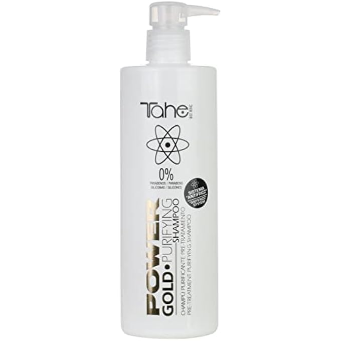 Tahe POWER GOLD CLEANSING PRE-TREATMENT SHAMPOO 400ML - Image 1